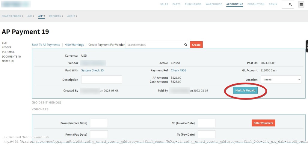 AP_PMT_Mark_Unpaid