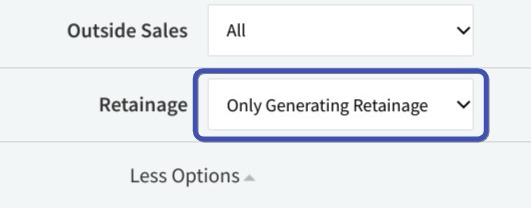 Only_Generating_Retainage